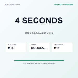 4 SECONDS MT5 Expert Advisor cover