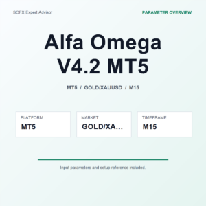 Alfa Omega V4.2 MT5 MT5 Expert Advisor cover