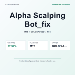 Alpha Scalping Bot_fix MT5 Expert Advisor cover