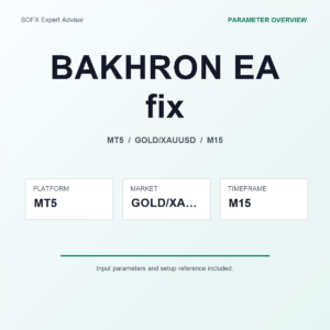BAKHRON EA fix MT5 Expert Advisor cover