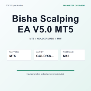 Bisha Scalping EA V5.0 MT5 MT5 Expert Advisor cover