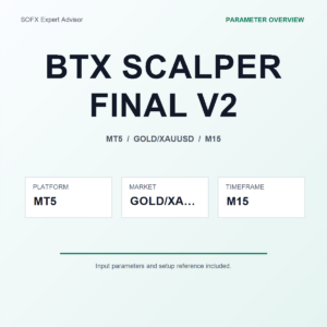 BTX SCALPER FINAL V2 MT5 Expert Advisor cover