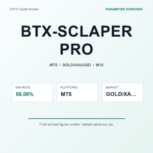 BTX-SCLAPER PRO MT5 Expert Advisor cover