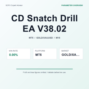 CD Snatch Drill EA V38.02 MT5 Expert Advisor cover