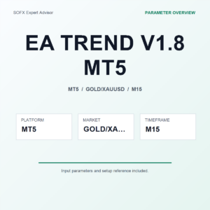 EA TREND V1.8 MT5 MT5 Expert Advisor cover