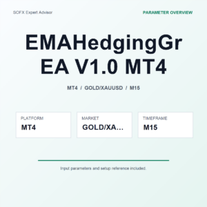 EMAHedgingGrid EA V1.0 MT4 MT4 Expert Advisor cover