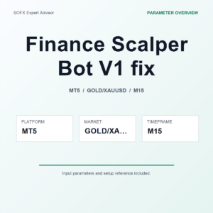 Finance Scalper Bot V1 fix MT5 Expert Advisor cover