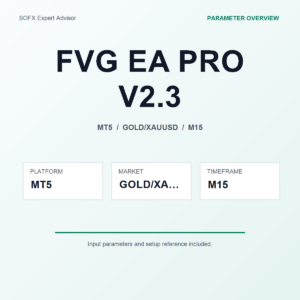 FVG EA PRO V2.3 MT5 Expert Advisor cover