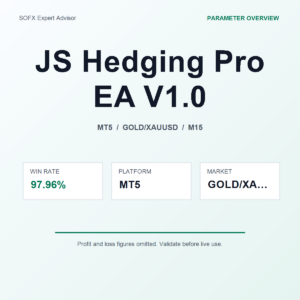 JS Hedging Pro EA V1.0 MT5 Expert Advisor cover