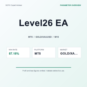 Level26 EA MT5 Expert Advisor cover