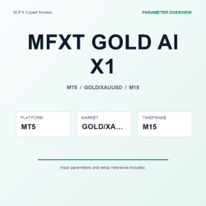 MFXT GOLD AI X1 MT5 Expert Advisor cover
