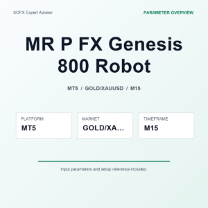 MR P FX Genesis 800 Robot MT5 Expert Advisor cover