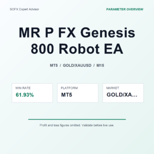 MR P FX Genesis 800 Robot EA MT5 Expert Advisor cover