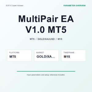 MultiPair EA V1.0 MT5 MT5 Expert Advisor cover