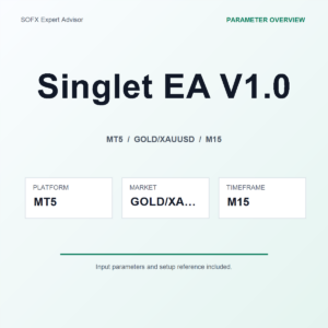 Singlet EA V1.0 MT5 Expert Advisor cover