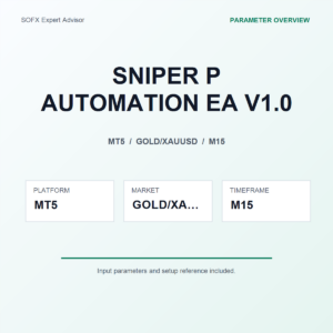 SNIPER P AUTOMATION EA V1.0 MT5 Expert Advisor cover