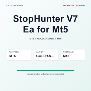 StopHunter V7 Ea for Mt5 MT5 Expert Advisor cover