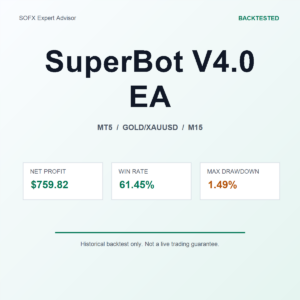 SuperBot V4.0 EA MT5 Expert Advisor cover