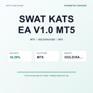 SWAT KATS EA V1.0 MT5 MT5 Expert Advisor cover