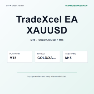 TradeXcel EA XAUUSD MT5 Expert Advisor cover