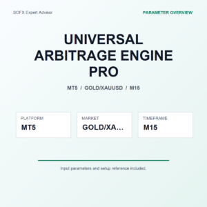 UNIVERSAL ARBITRAGE ENGINE PRO MT5 Expert Advisor cover