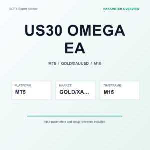 US30 OMEGA EA MT5 Expert Advisor cover