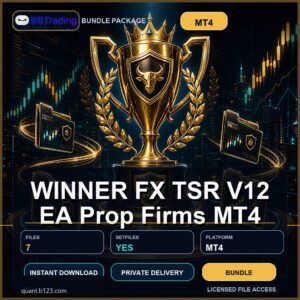 WINNER FX TSR V12 EA Prop Firms MT4 MT4 Expert Advisor cover