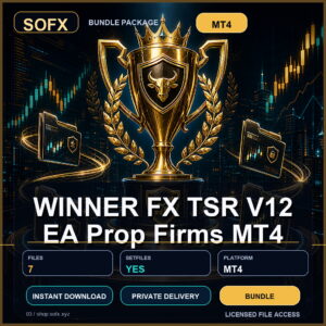 WINNER FX TSR V12 EA Prop Firms MT4 MT4 Expert Advisor cover