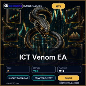 ICT Venom EA MT4 Expert Advisor cover