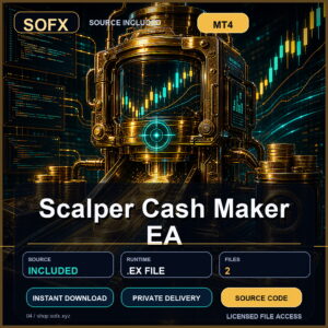Scalper Cash Maker EA MT4 Expert Advisor cover