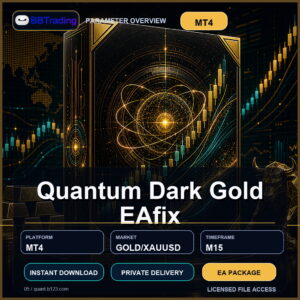 Quantum Dark Gold EAfix MT4 Expert Advisor cover