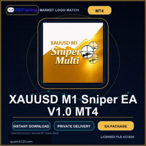 XAUUSD M1 Sniper EA V1.0 MT4 MT4 Expert Advisor cover