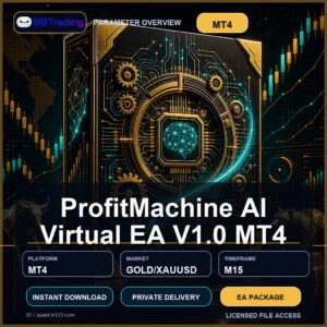 ProfitMachine AI Virtual EA V1.0 MT4 MT4 Expert Advisor cover