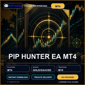 PIP HUNTER EA MT4 MT4 Expert Advisor cover