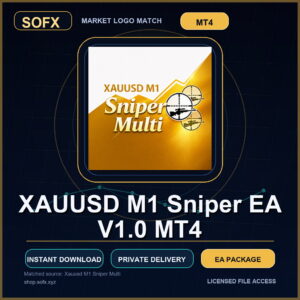 XAUUSD M1 Sniper EA V1.0 MT4 MT4 Expert Advisor cover