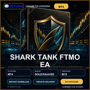 SHARK TANK FTMO EA MT4 Expert Advisor cover