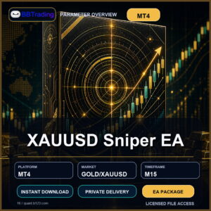 XAUUSD Sniper EA MT4 Expert Advisor cover