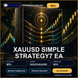 XAUUSD SIMPLE STRATEGY7 EA MT4 Expert Advisor cover