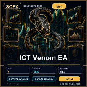 ICT Venom EA MT4 Expert Advisor cover