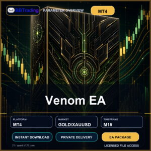 Venom EA MT4 Expert Advisor cover
