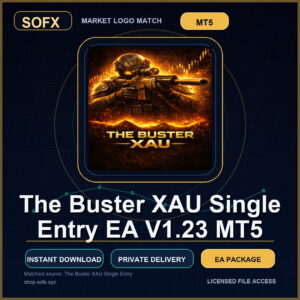 The Buster XAU Single Entry EA V1.23 MT5 MT5 Expert Advisor cover