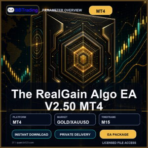 The RealGain Algo EA V2.50 MT4 MT4 Expert Advisor cover