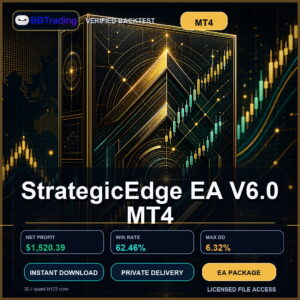 StrategicEdge EA V6.0 MT4 MT4 Expert Advisor cover