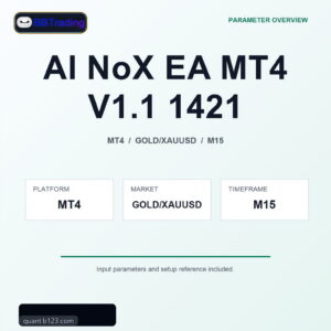 AI NoX EA MT4 V1.1 1421 MT4 Expert Advisor cover