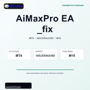 AiMaxPro EA _fix MT4 Expert Advisor cover