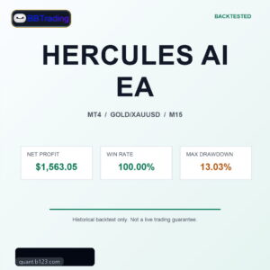 HERCULES AI EA MT4 Expert Advisor cover