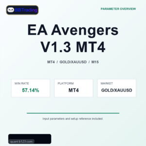 EA Avengers V1.3 MT4 MT4 Expert Advisor cover