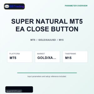 SUPER NATURAL MT5 EA CLOSE BUTTON MT5 Expert Advisor cover