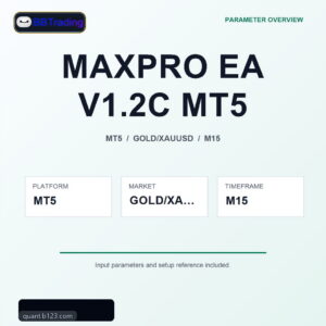 MAXPRO EA V1.2C MT5 MT5 Expert Advisor cover