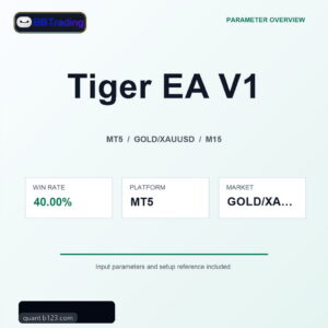 Tiger EA V1 MT5 Expert Advisor cover